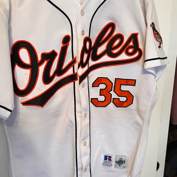 Baltimore orioles mike mussina made in USA jersey 44 - Picture 2 of 3